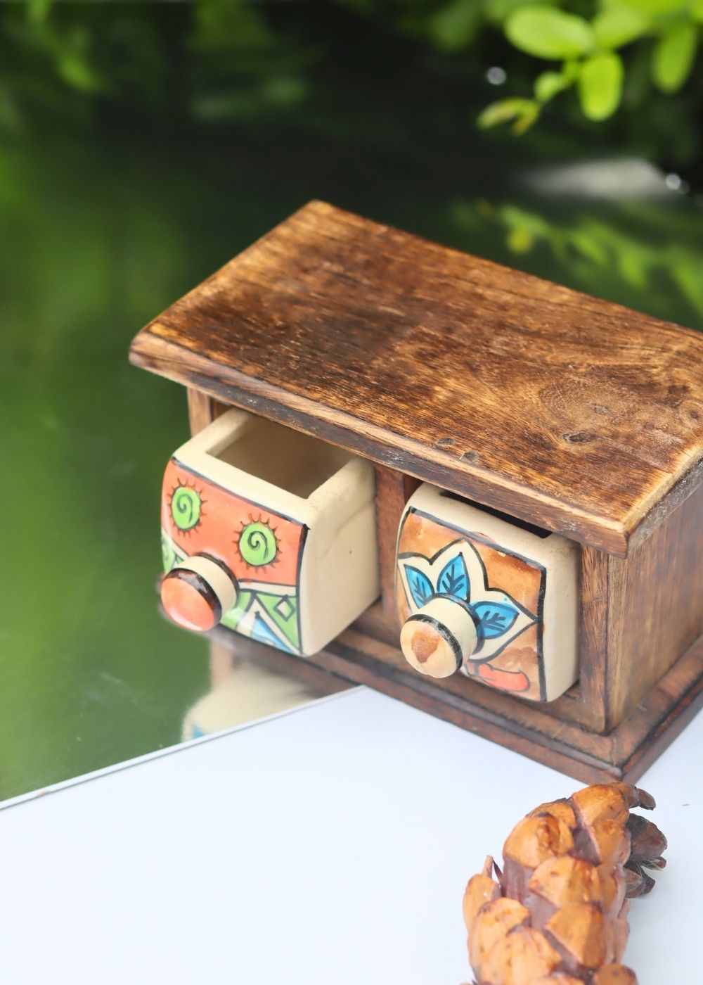 handmade Wooden Decor Drawer – Handcrafted Glow