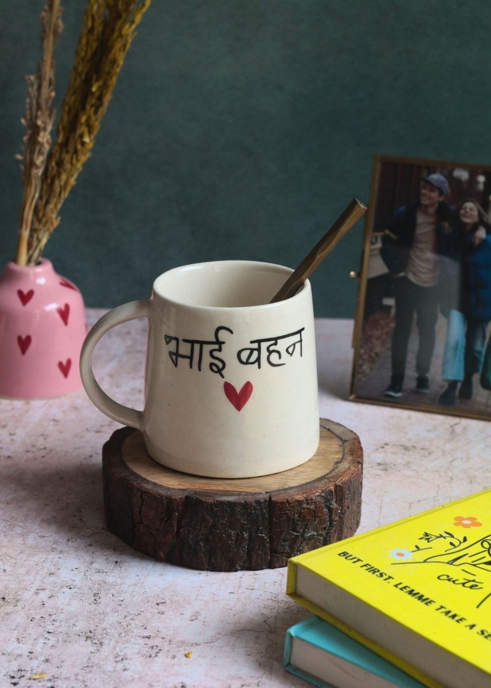 Bhai Bahan Coffee Mug handmade in india