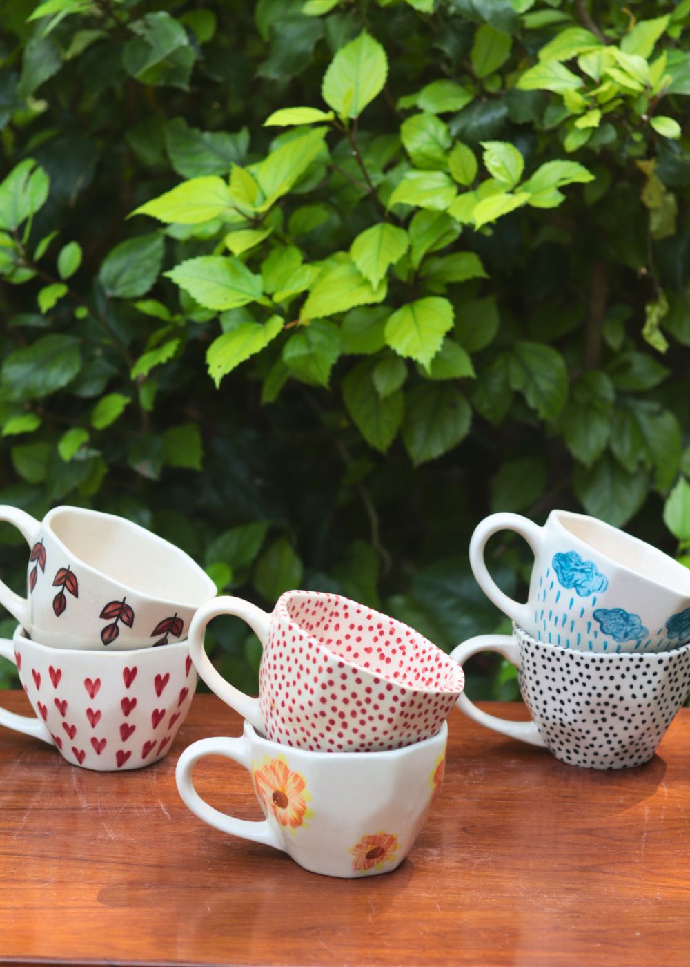 Set of 6 Bestseller Mugs (for the price of 5) made by ceramic