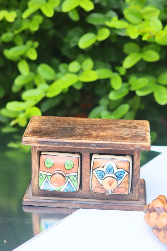 Wooden Decor Drawer – Handcrafted Glow with premium quality material