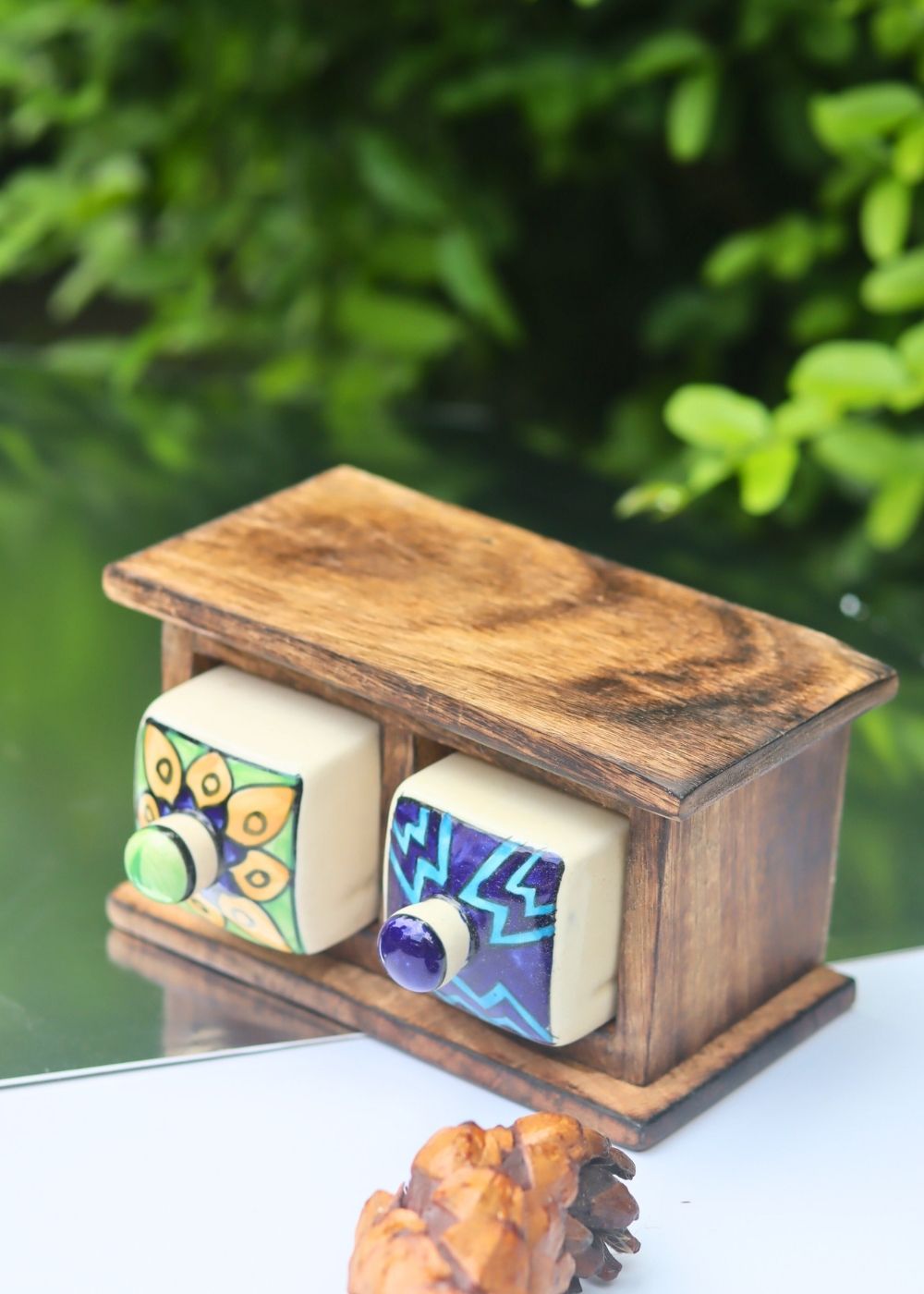 Wooden Decor Drawer – Eclectic Fusion made by wooden