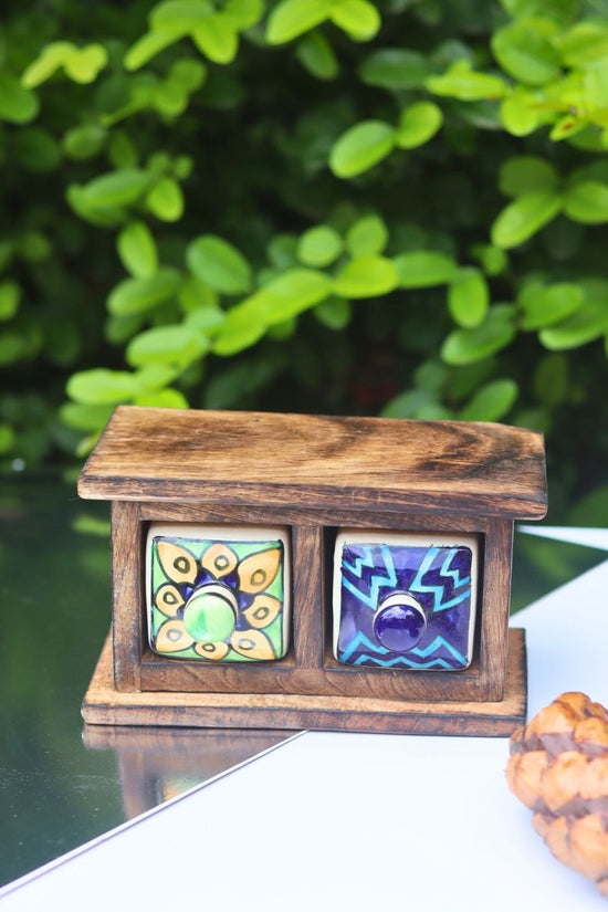 Wooden Decor Drawer – Eclectic Fusion handmade in India