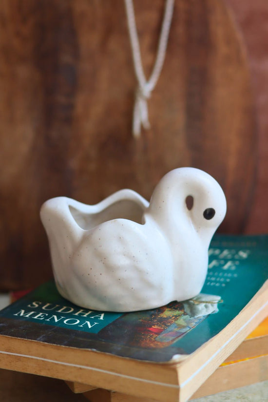 Swan Planter handmade in India