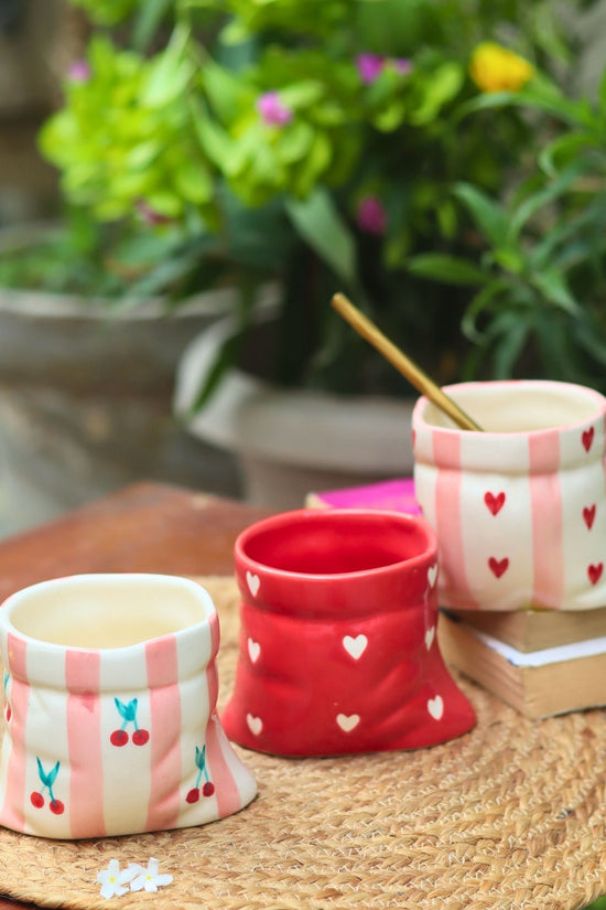Lead free Set of 3 - The Pouch Mugs combo