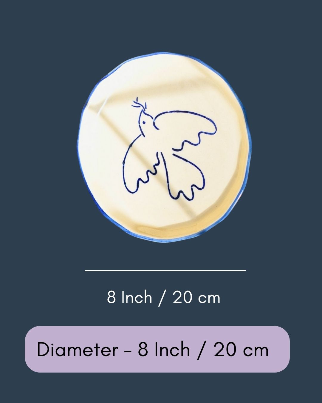 Birdie Snack Plate