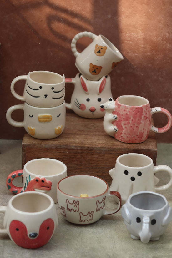 Set of 10 Animal Kingdom Mugs Combo (for the price of 7)