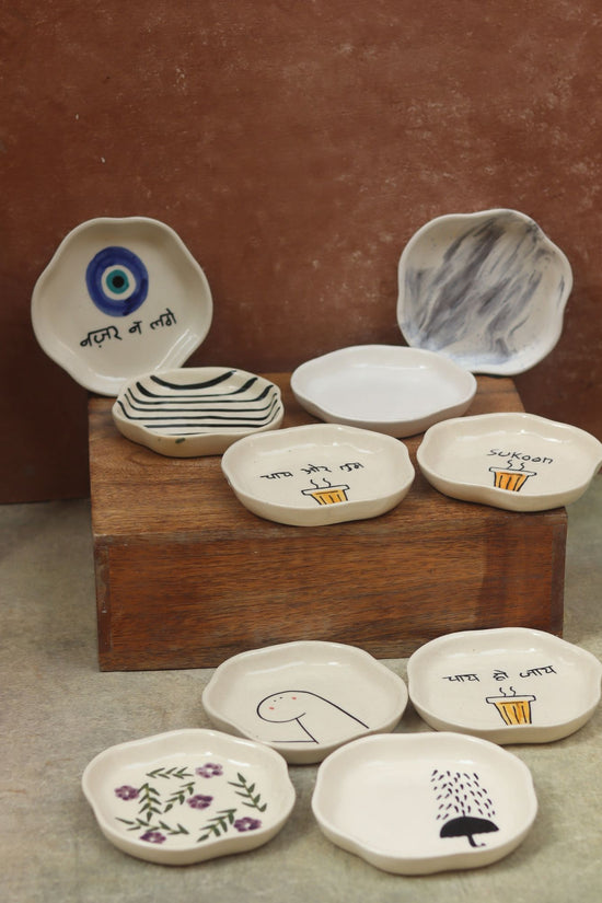 Set of 10 Sugar Treat Dessert Plate (for the price of 7)