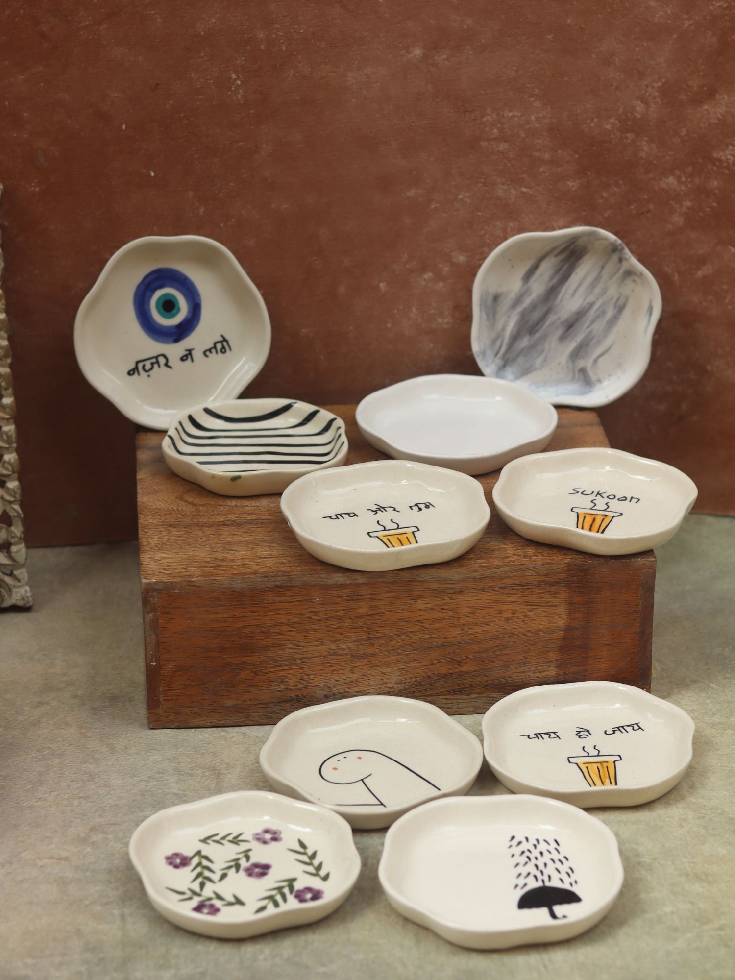 Set of 10 Sugar Treat Dessert Plate (for the price of 7)