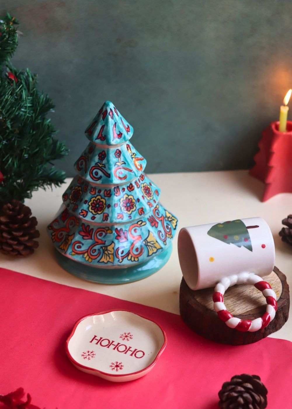 Set of 3 - Cozy Christmas Combo made by ceramic