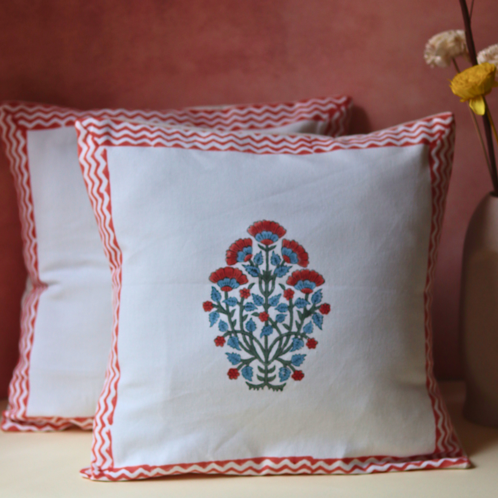 Cotton cushion covers