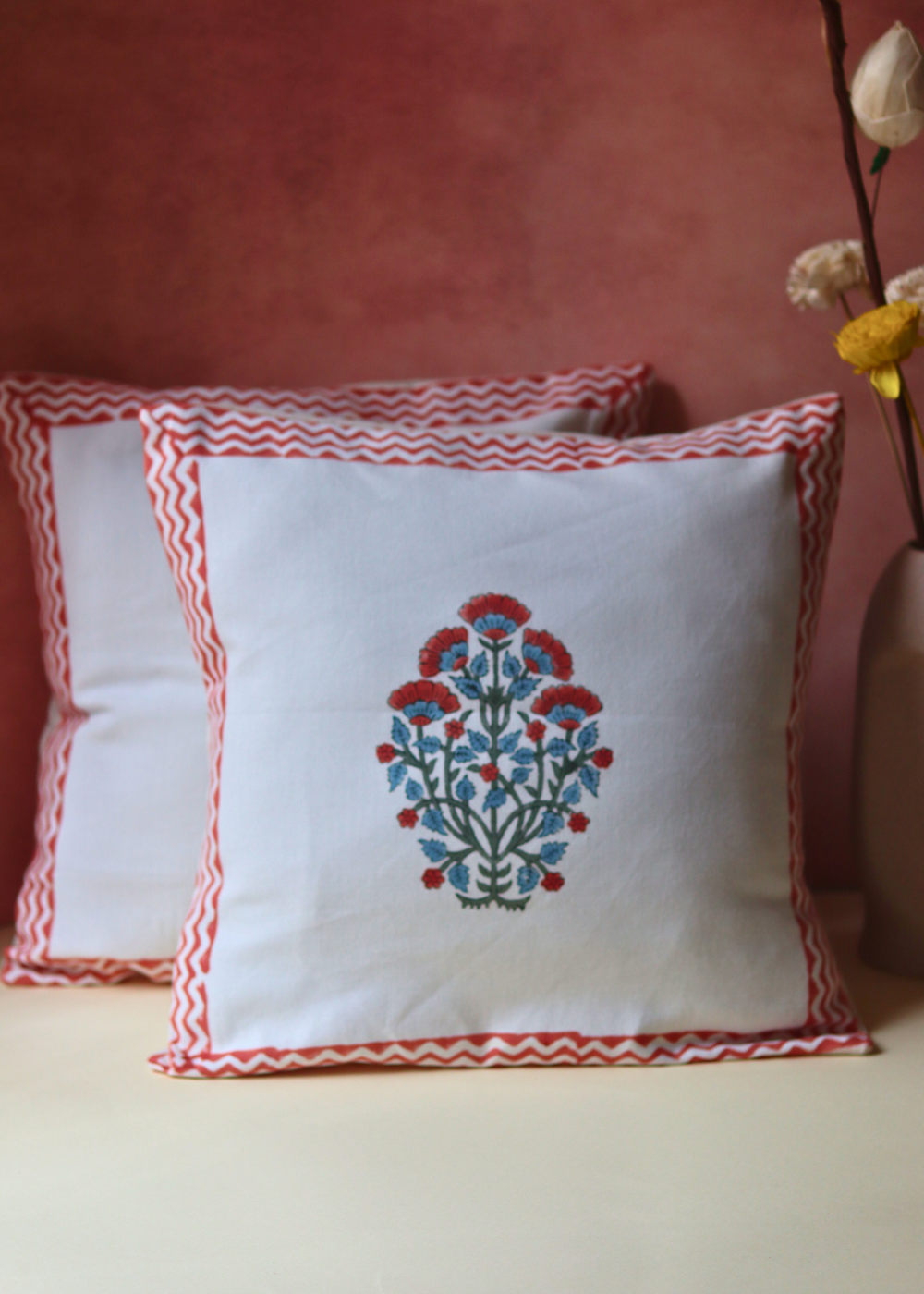 Cotton cushion covers