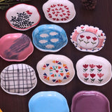 Set of 10 Hotselling Dessert plates (for the price of 7) made by ceramic