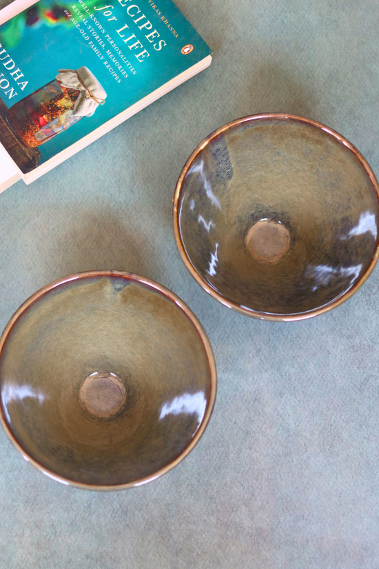 dinnerware olive conical bowl 