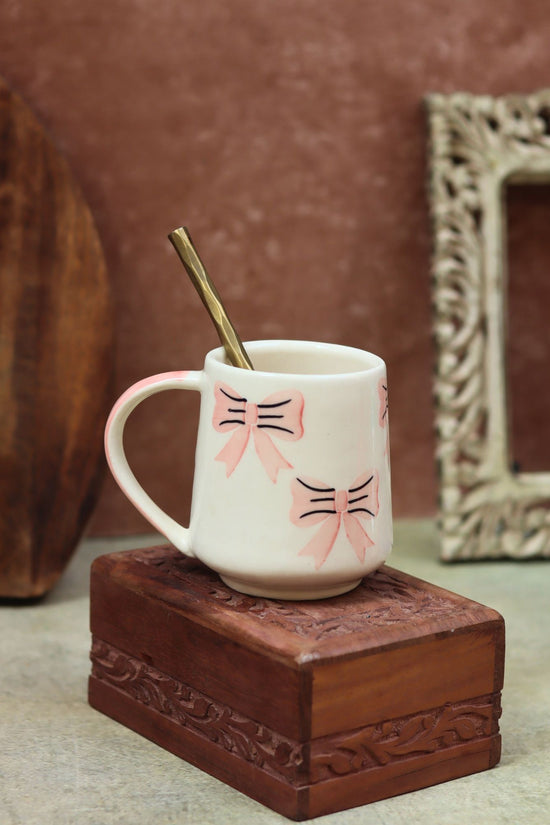 Bow Mug - Pink with premium quality material