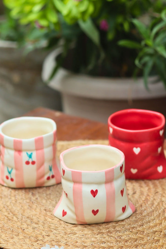 Set of 3 - The Pouch Mugs combo with premium quality material