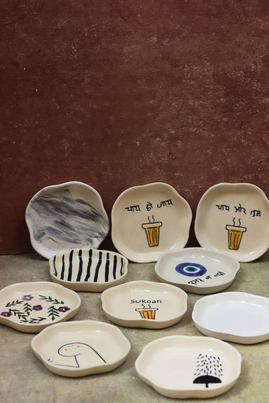 Set of 10 Sugar Treat Dessert Plate (for the price of 7)