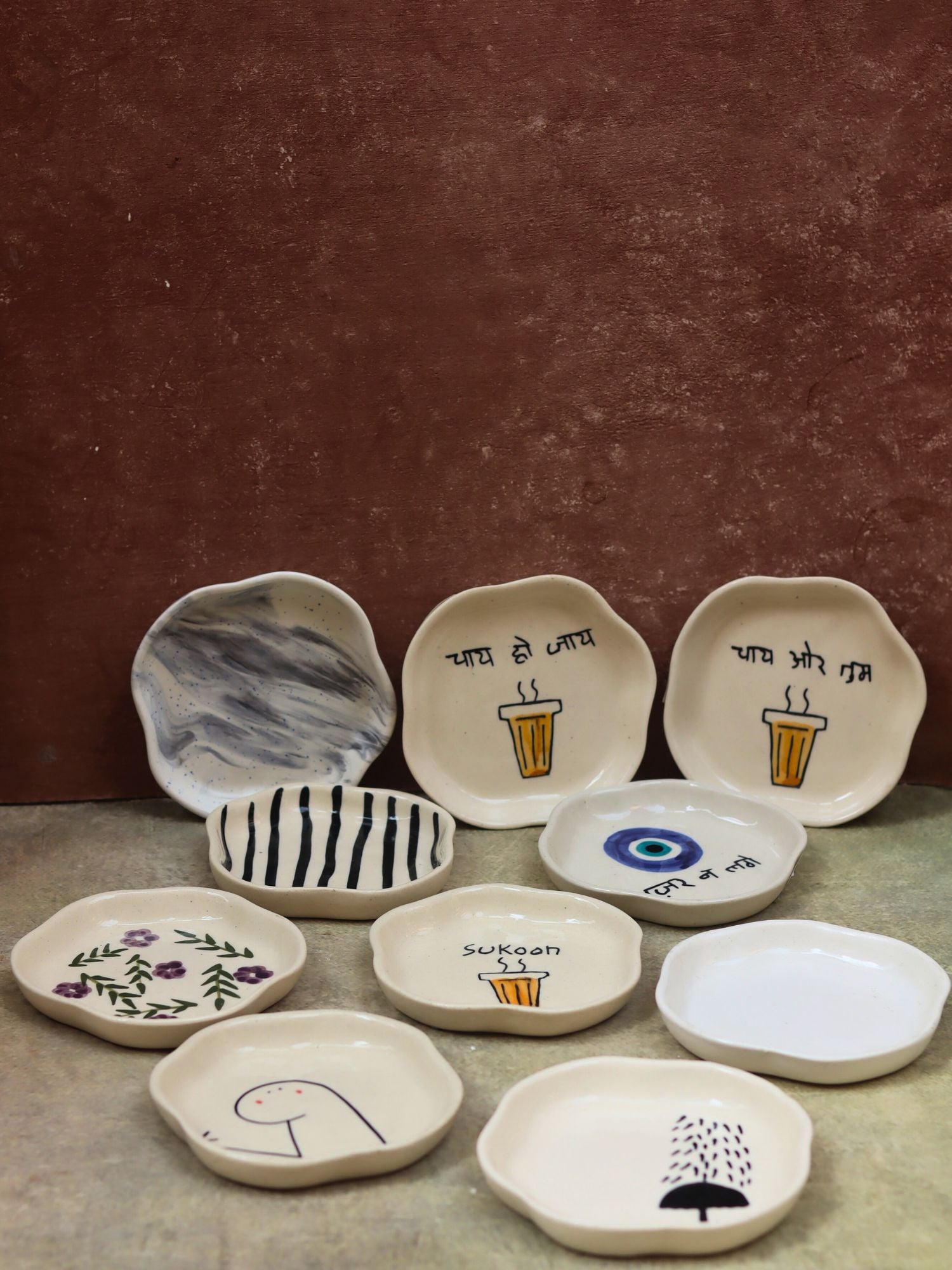 Set of 10 Sugar Treat Dessert Plate (for the price of 7)