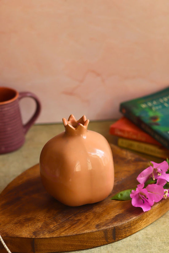 Anar Vase - Peach made by ceramic