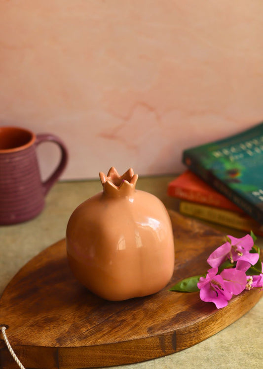 Anar Vase - Peach made by ceramic