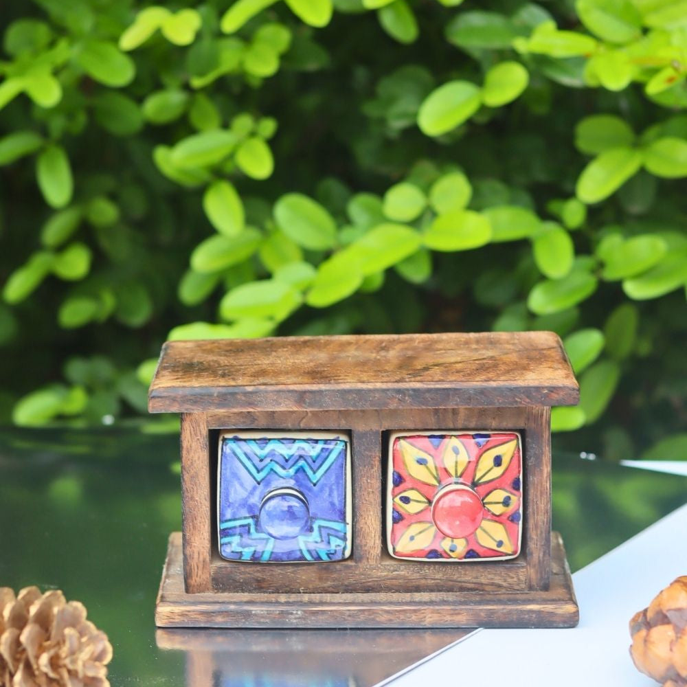 handmade Wooden Decor Drawer – Mystic Spirit