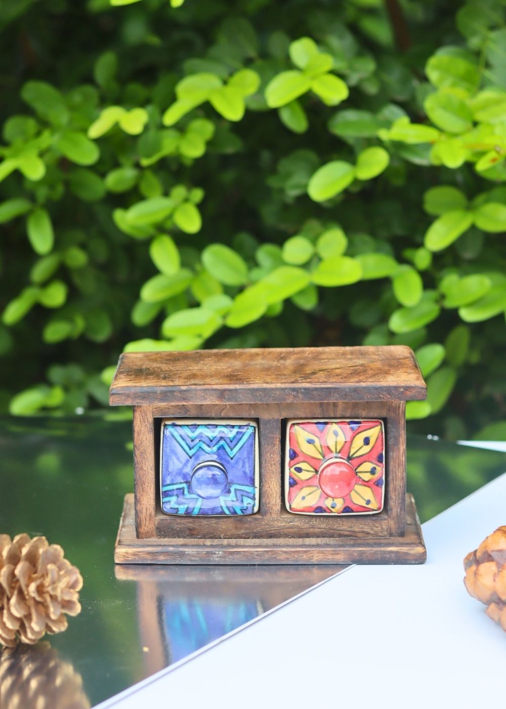 handmade Wooden Decor Drawer – Mystic Spirit