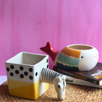 Nemo Fish & Quirky Horse Planter made by ceramic