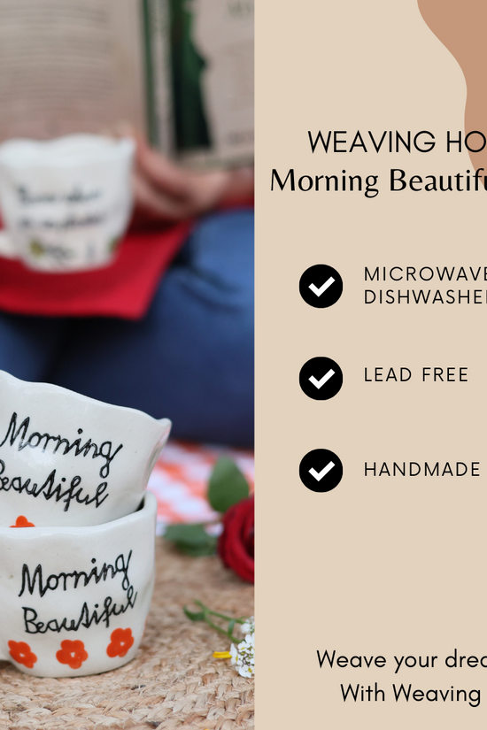 Morning beautiful coffee mug significations