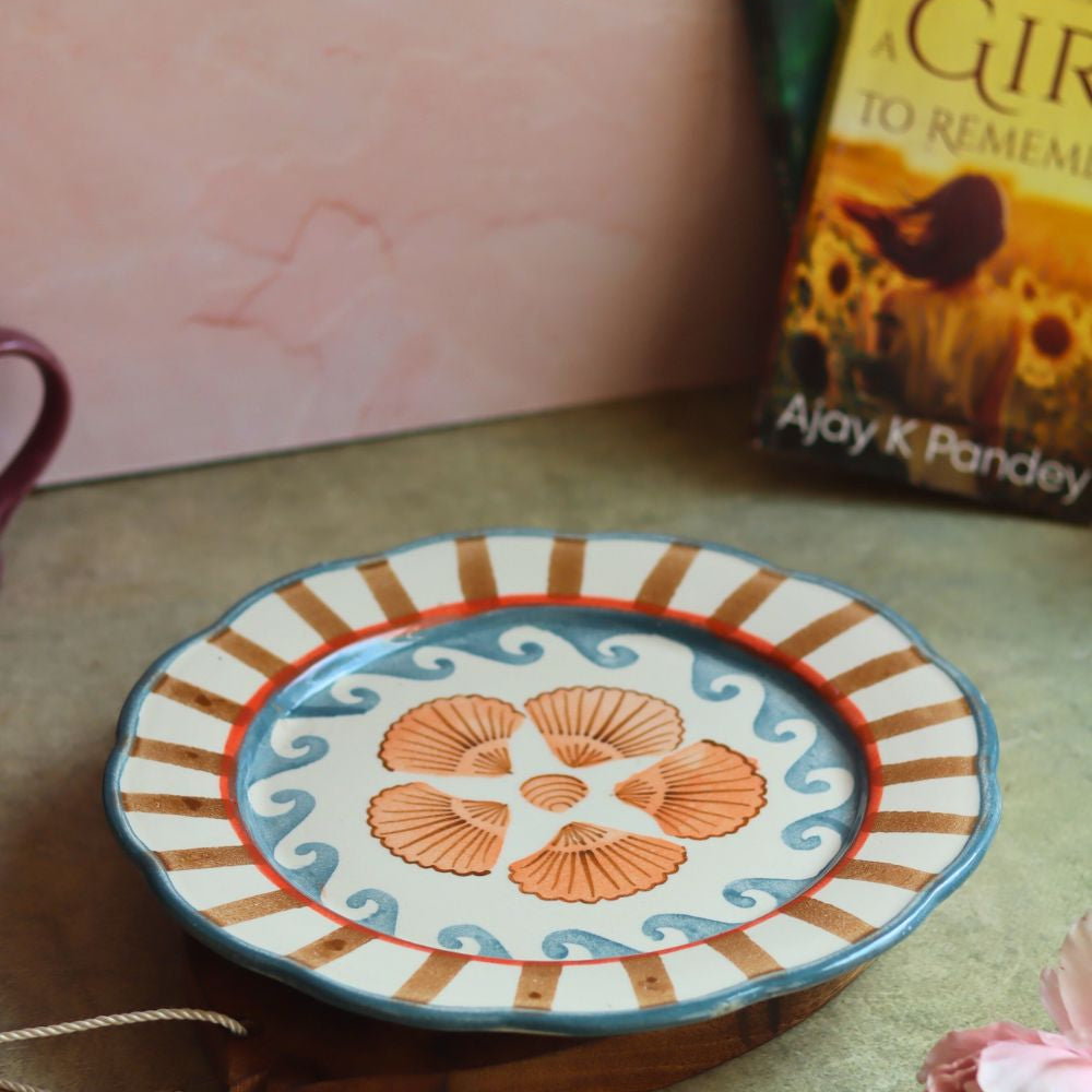 handmade Sea Dream Dinner Plate 