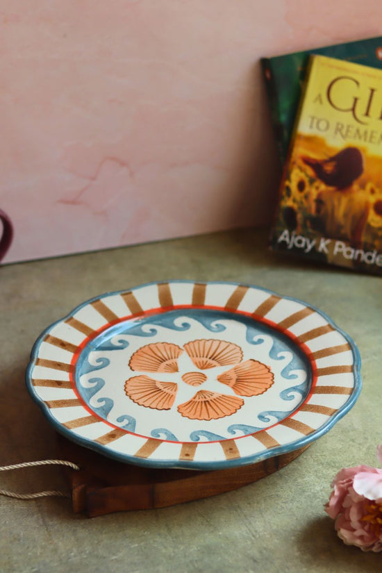 handmade Sea Dream Dinner Plate 