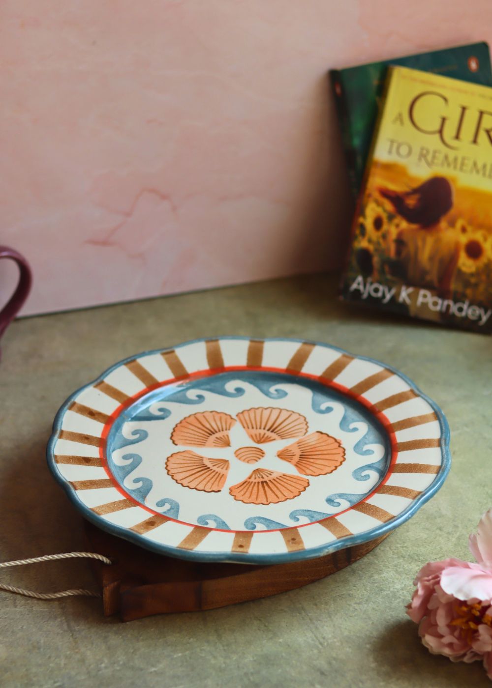 handmade Sea Dream Dinner Plate 