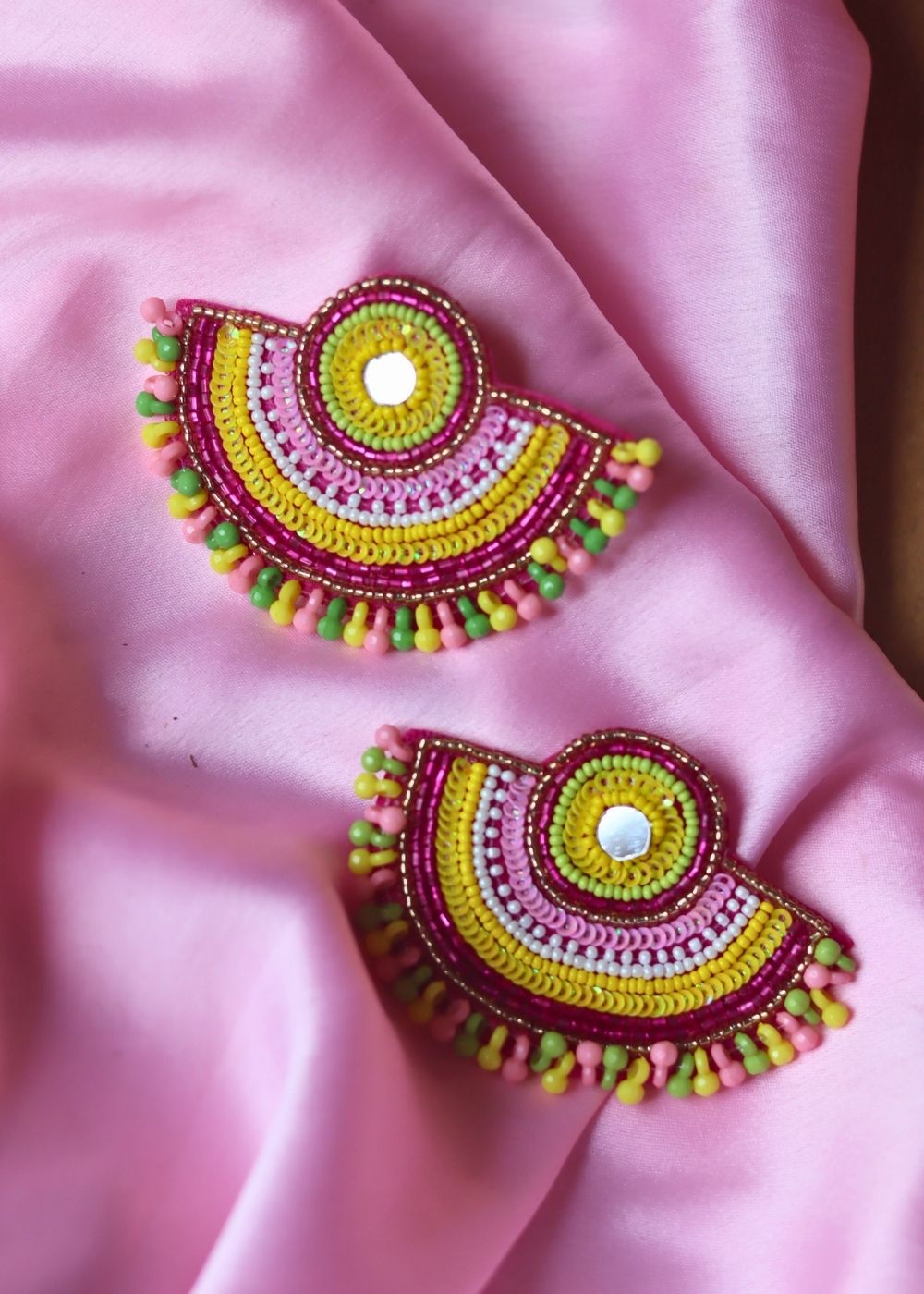 Waterproof Mastani Handmade Beaded Earrings