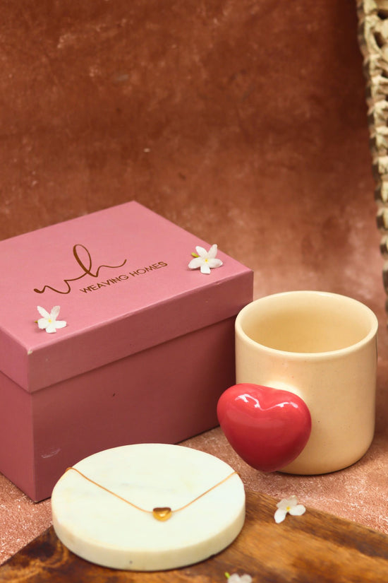 Red Heartbeat Karva Chauth hamper for this karva chauth festival