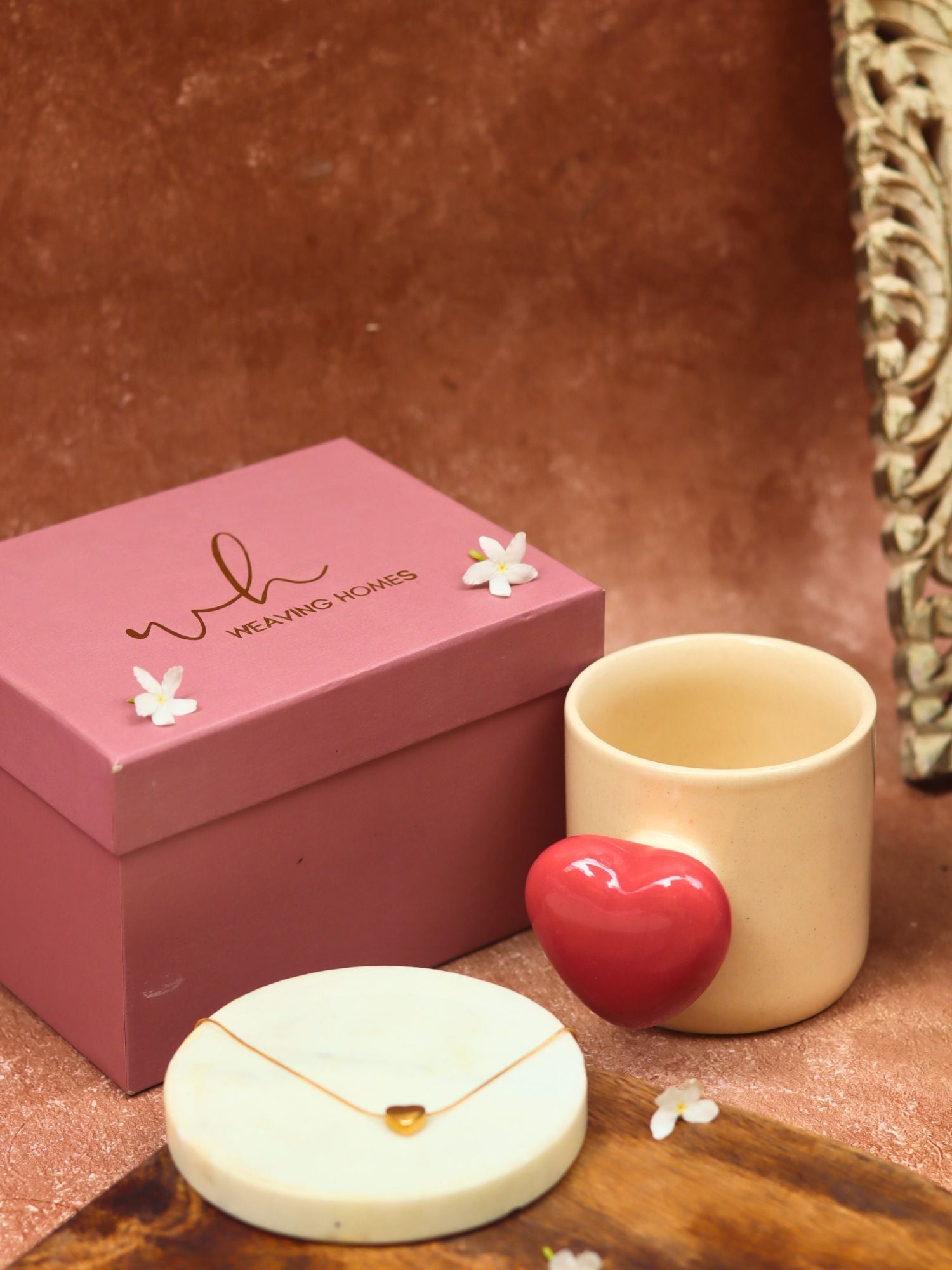 Red Heartbeat Karva Chauth hamper for this karva chauth festival