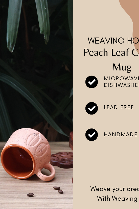 Peach serene coffee mug significations 