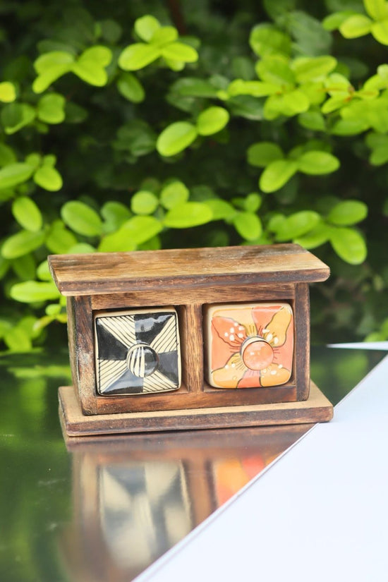 Wooden Decor Drawer – Vibrant Bliss made by wooden