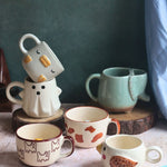 Set of 6 Pinteresty Brew Mugs (for the price of 5) made by ceramic