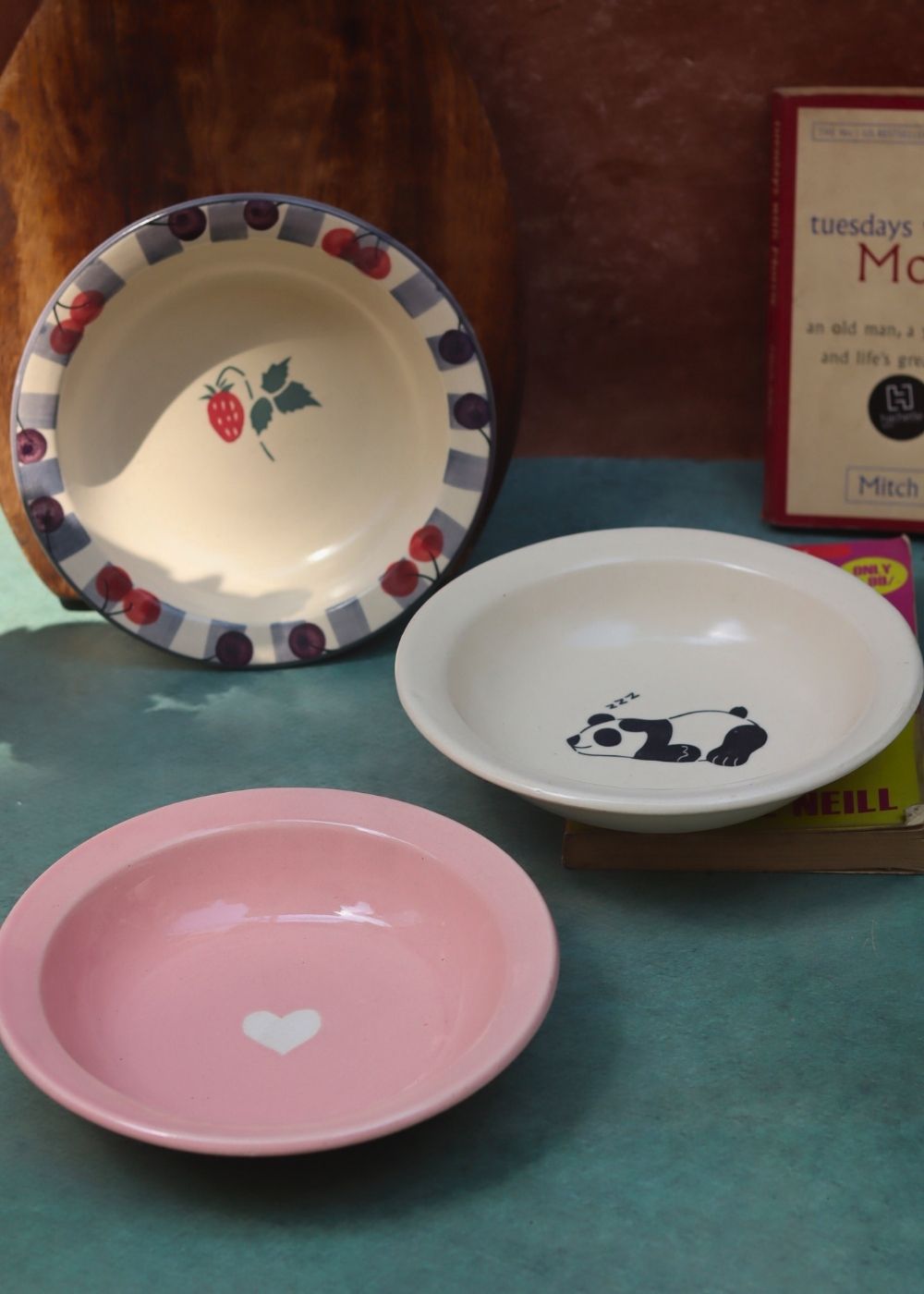 Set of 3 - Classic Fiesta Pasta plates with premium quality material