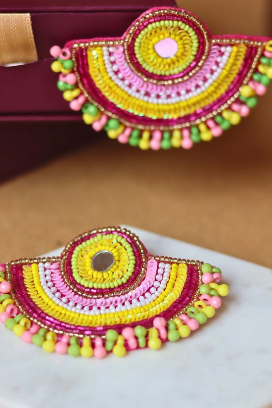 Mastani Handmade Beaded Earrings handmade in india