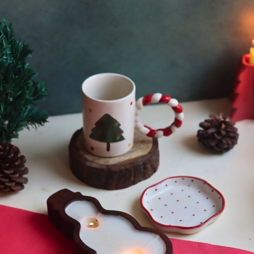 Set of 3 - Merry Morning Combo made by wood & ceramic