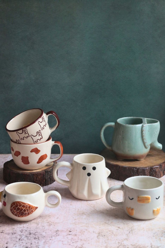 Set of 6 Pinteresty Brew Mugs (for the price of 5) with premium quality material