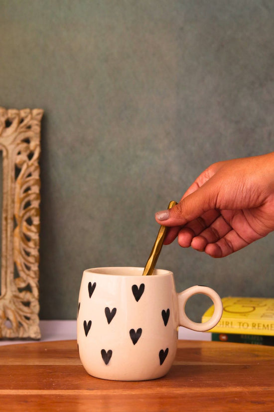 black heart  mug with premium quality material