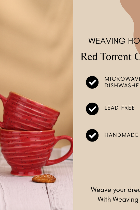 Red torrent chai cups specification