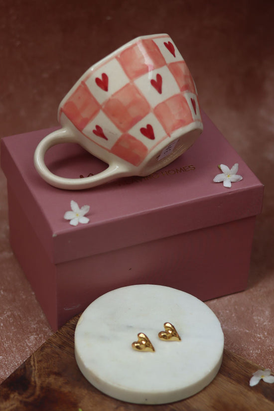 Chequered heart Karva Chauth hamper for this karva chauth festival
