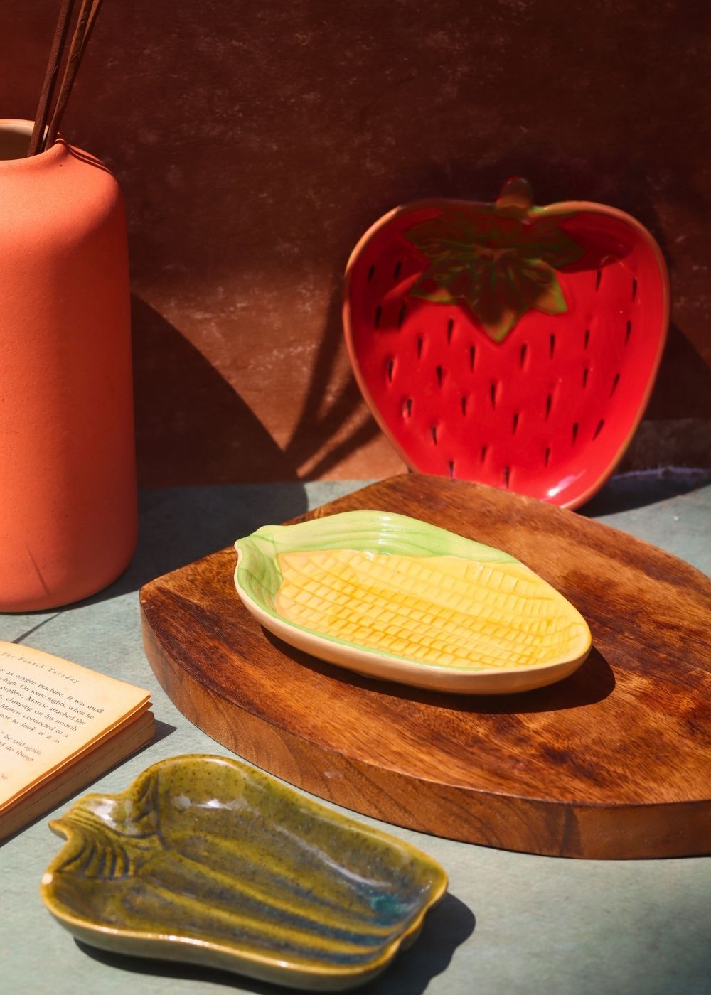 Set of 3 - Berry & Veggie Delight Platters