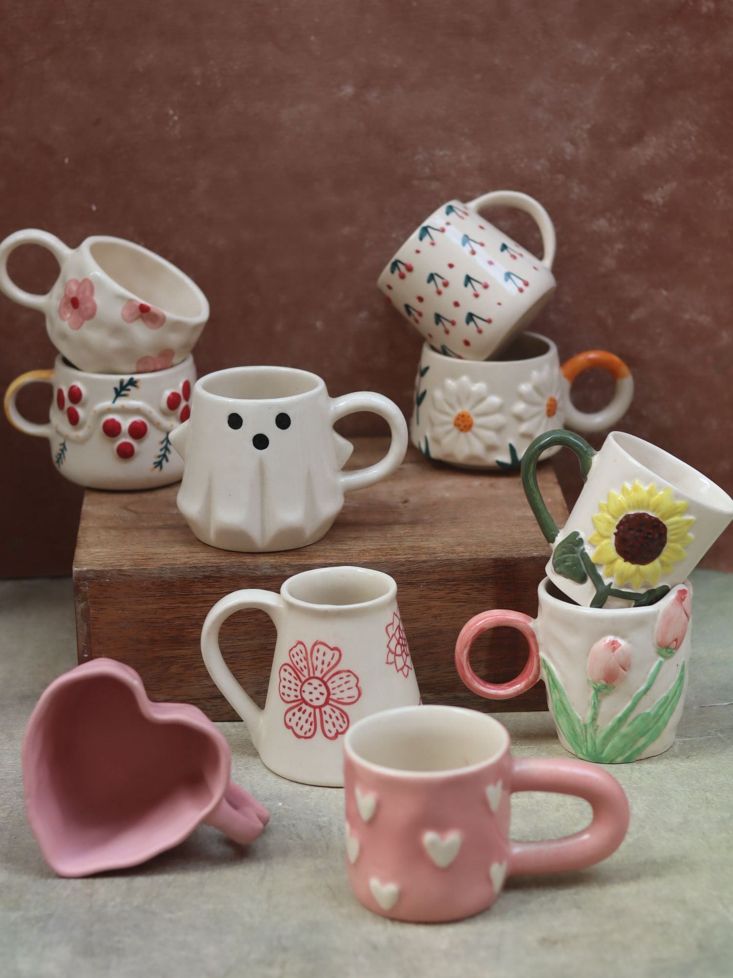 Set of 10 Coffee & Chill Mugs Combo (for the price of 7)