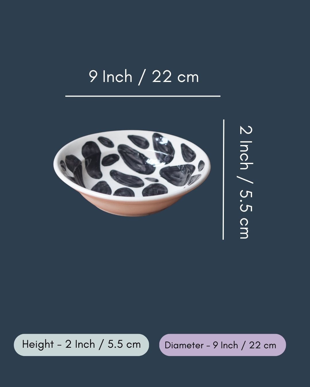 Pebble Pasta Plate