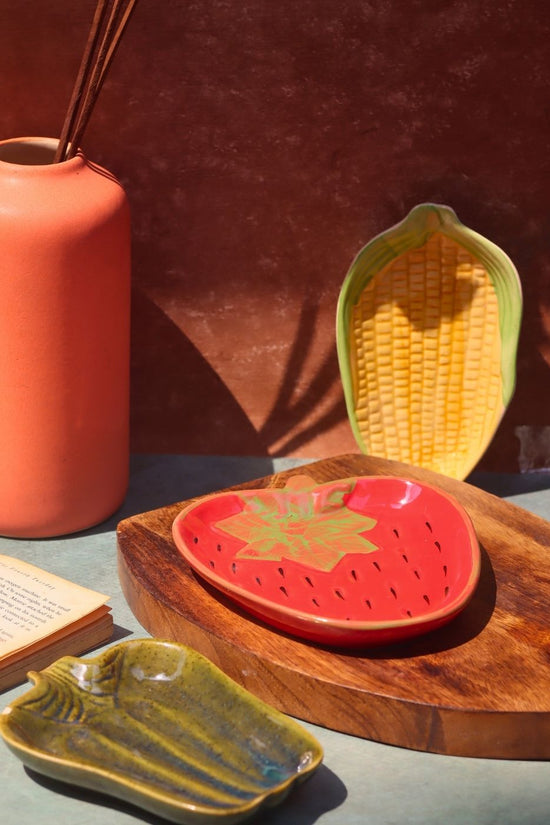 Set of 3 - Berry & Veggie Delight Platters