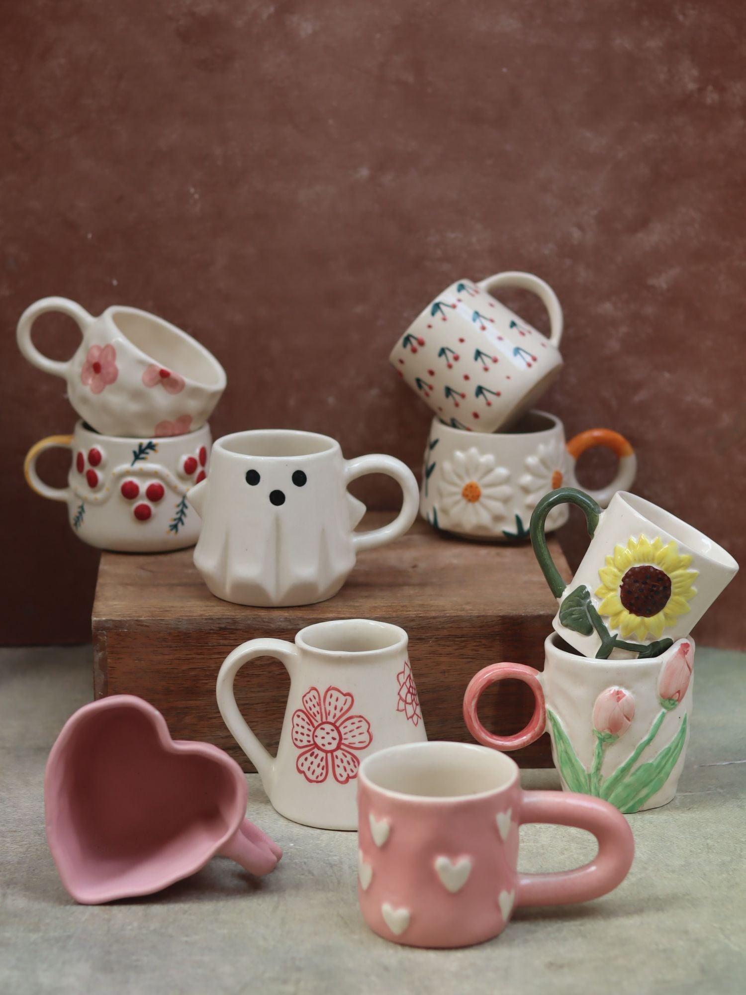 Set of 10 Coffee & Chill Mugs Combo (for the price of 7)