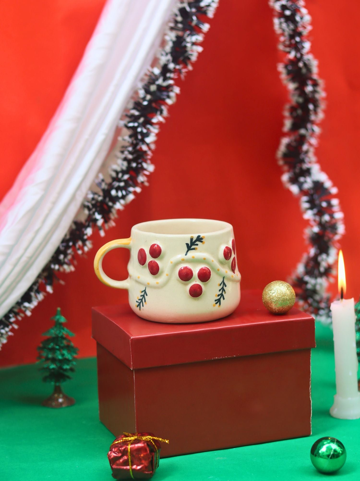 Cherry Mug in a Gift Box with premium quality material