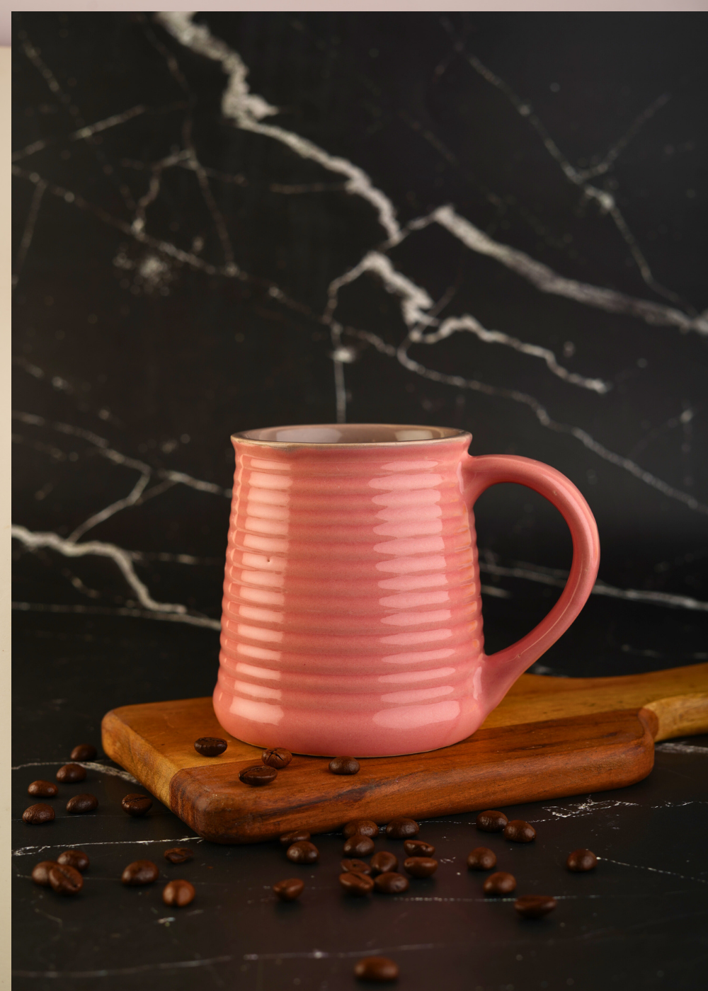 Chic pink coffee mug